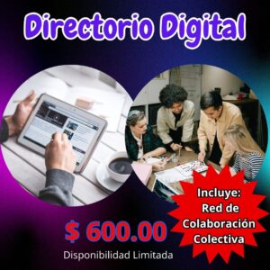 anuncio en directorio digital. suscripción anual